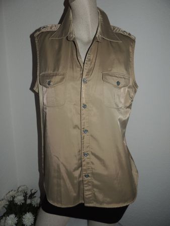 KUEHLENDE BLUSE SOMMER «TEDDY`S» COTTON NEU L